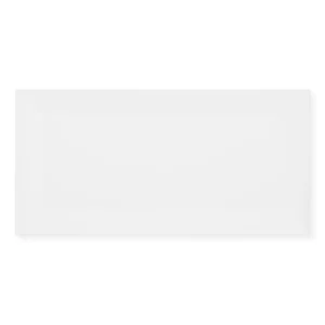 Revestimento Esmaltado Brilhante Bold Metrô White 10x20cm - Imagem 1