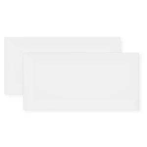 Revestimento Esmaltado Brilhante Bold Metrô White 10x20cm - Imagem 2