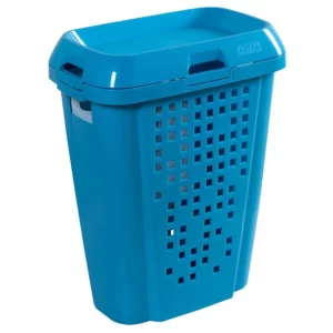 Roupeiro Telado com Cesto 45l Branco - Imagem 4