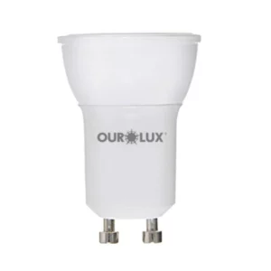 Lâmpada Superled Gu10 3w Bivolt 3000k - Ourolux