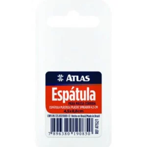 Espátula Plástica Macia e Flexível 4,4 X 8,8cm - Atlas - Imagem 1