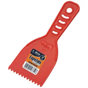 Espátula Atlas Plástica Dentada 08cm 151/8 com 12 Peças - Atlas - Imagem 1