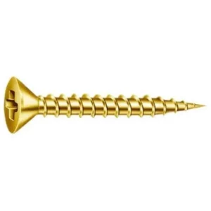 Parafuso Madeira Chipboard 5.0 X 60mm 4 Peças - Goma