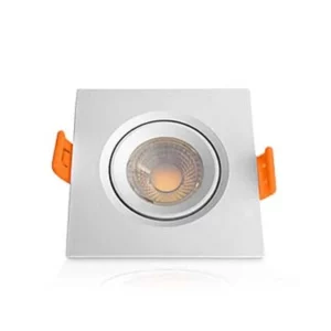 Lâmpada Superled Mini Spot Quadrado 3w Bivolt 6400k - Ourolux - Imagem 3
