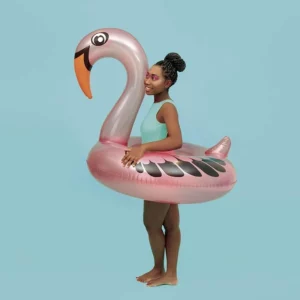 Boia Tipo Cisne Perolado Rosa com Abertura - Mor - Imagem 7