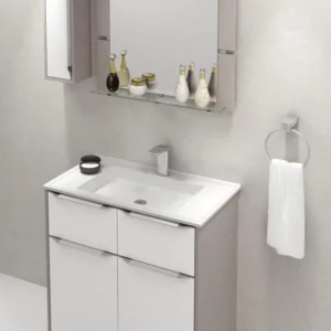 Kit Balc 80 Ravena C/pes C/modulo Supre/merlot   (  Balcony - Imagem 1