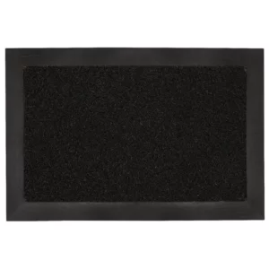 Capacho Sanitizante em Pvc com Borda Vedante 40x60cm Preto