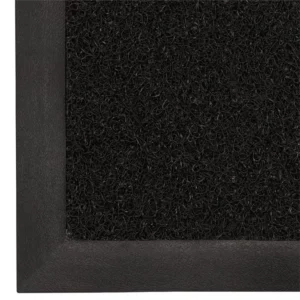 Capacho Sanitizante em Pvc com Borda Vedante 40x60cm Preto - Imagem 3