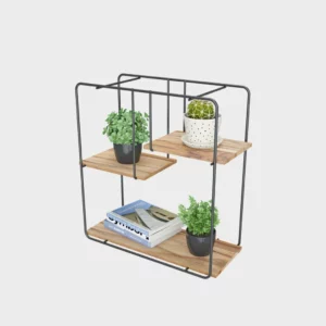 Prat Decorativa Quad Firmato 50x20x50 Black