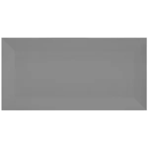 Revestimento Esmaltado Brilhante Bold Metrô Grey 10x20cm