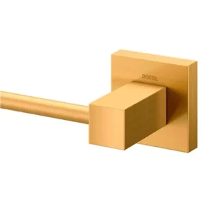 Porta-toalhas Rosto Square Ouro Escovado - Imagem 3