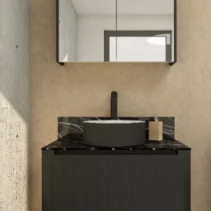 Kit Balc Armani 78 C/ Tampo Vidro Preto/preto   (  Mazzu  ) - Imagem 1