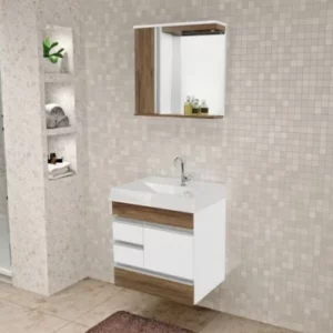 Kit Balc 59,5 Napole Susp 2gav+gav Fund Nogal ( a J Rorato) - Imagem 1