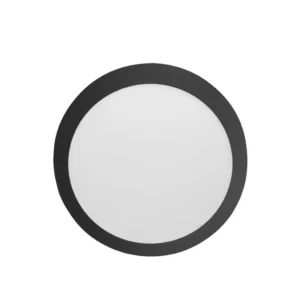 Painel Led 24w Lux Redondo Sobrepor Preto 3000k - Imagem 3