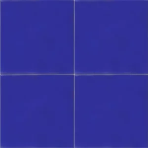 Revestimento Cerâmico Borda Bold Cobalto Liso 20x20cm - Imagem 3