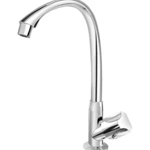 Torneira para Cozinha Mesa Bica Alta Móvel Tigre Orbe Cromo - Imagem 1