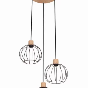 Pend Wire Sphere 3lp Natural/pr 3513na-pt Muller