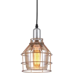 Pendente Taschibra Aro 160 1xe27 Ambar