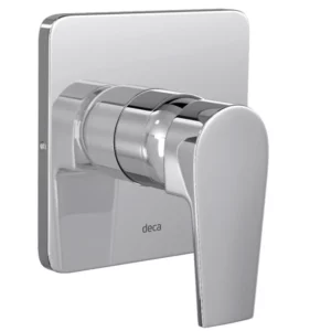 Acabamento de Registro de Pressão Monocomando para Chuveiro Level Cromado