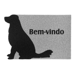 Capacho Vinil Pet Silhueta Cachorro 40x60cm