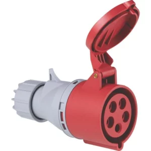 Tomada de Acoplamento Industrial 3p+n+t 32 a 380-415 Vca 6 H - Tramontina - Imagem 1