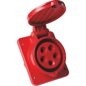 Tomada de Embutir Industrial 3p+n+t 32 a 380-415 Vca 6 H - Tramontina - Imagem 1