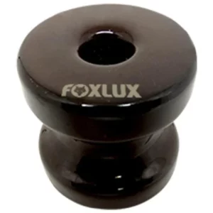 Isolador Porcelana T/roldana Foxlux 67x72mm 40.30 - Foxlux