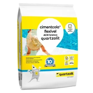 Cimentcola Flexível Ac3 Branco 20kg - Imagem 1