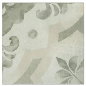 Piso Esmaltado Borda Bold Floor Rusty 20x20cm Cinza