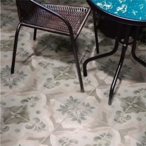 Piso Esmaltado Borda Bold Floor Rusty 20x20cm Cinza - Imagem 5