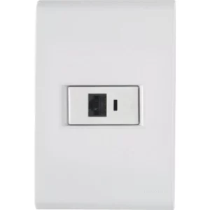 Conjunto 4 X 2 com 1 Tomada Rj45 Cat, 6 Liz Branco - Tramontina - Imagem 1