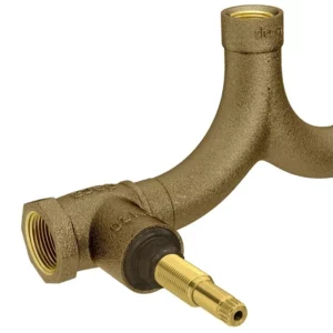 Base para Misturador de Ducha com Entrada Horizontal 3/4'' Cobreada - Imagem 3