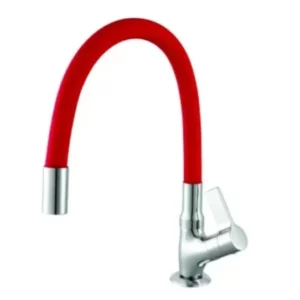 Torneira Bica Mold 1173 C 36 1/4v * Vermelha * (27032.2.3) - Imagem 1