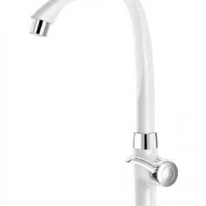 Torneira para Cozinha Mesa Linea Branca/ Cromo 1/2"