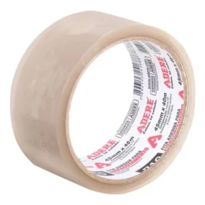 Fita Adesiva Empacotadora 45mmx40m Transparente - Imagem 1
