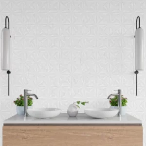 Viarosa Porcelanato 72x72 Classic White Deco Acet.cx1.55 - Imagem 3