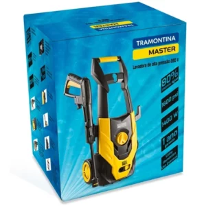 Lavadora de Alta Pressão 1400w 220v Amarela e Preta - Imagem 7