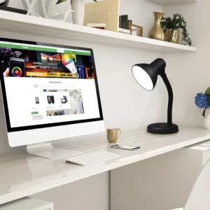 Luminária de Mesa Tlm 04 Taschibra E27 Preto - Imagem 3