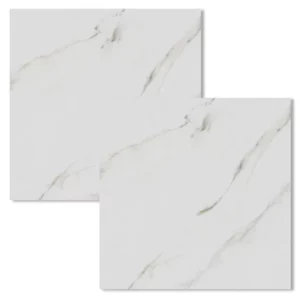 Porcelanato Esmaltado Acetinado Retificado Up Carrara Gold Cinza 91x91cm - Imagem 2