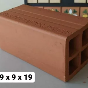 Tijolo 4 Furo Inteiro Vermelho C. S.f.  **