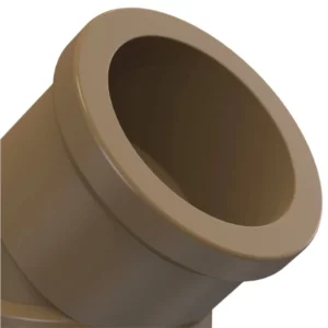 Joelho 45° Soldável 20mm Marrom - Imagem 2