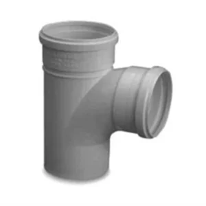 Tê de Redução Curto Esgoto 100x75mm Branco - Imagem 1