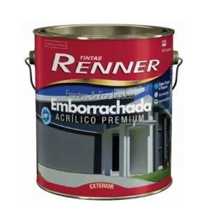 Tinta Frentes e Fachadas Emborrachada Branco Fosco 3,6l Renner