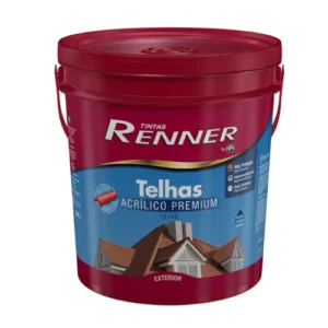 Tinta Renner Telhas Ceramica Onix 3203 18l