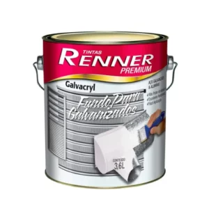 Fundo P/ Galvanizado Galvacryl Renner 3,6l - Imagem 1