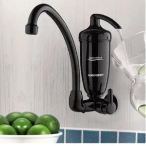 Purificador de Agua Preto 1/2 * Acqua Bella * Lorenzetti - Imagem 1