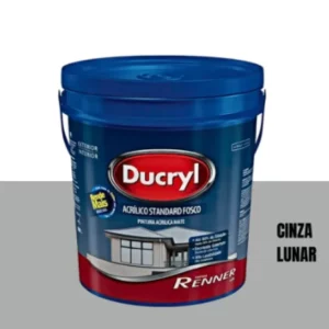 Tinta Acr Ducryl Fosc Cinza Lunar 18lt Renner