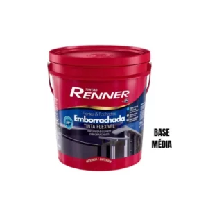 Base Acr Emborrachada Fosc Media Intensa 16lt Rv6092 Renner