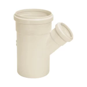 Junção Simples Esgoto Branco 100x75mm - Imagem 1