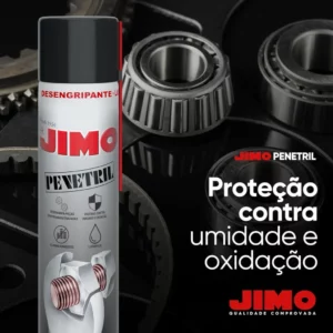 Jimo Penetril Lubrificante para Motores Parafusos Ferramentas Penetra Lubrifica e Protege Aerossol 400ml - Imagem 4